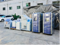 ?恒溫恒濕試驗(yàn)箱送貨韶關(guān)客戶公司